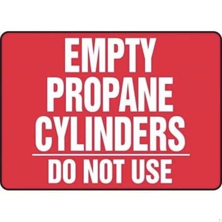 Accuform CYLINDER COMPRESSED GAS SIGN MWLD510XL MWLD510XL